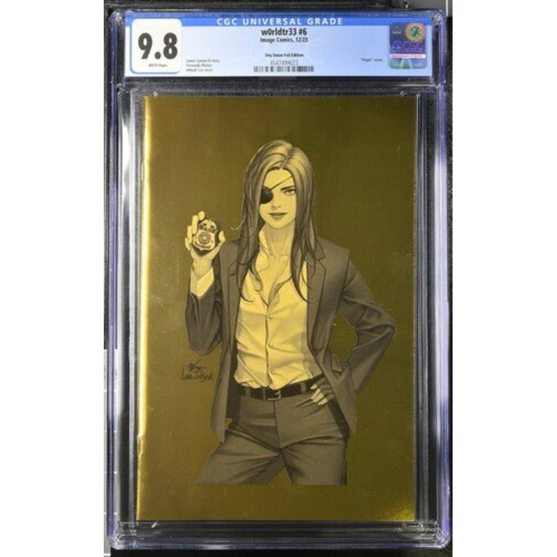 wOrldtr33 #6 Tiny Onion Foil Edition Virgin CGC 9.8