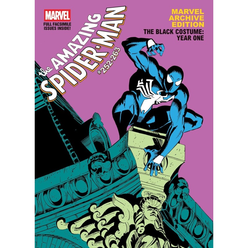 Marvel Archive Edition: Amazing Spider-Man – The Black Costume: Year One Gallery Edition Ron Frenz Original Collection Cover HC [DM Only]
