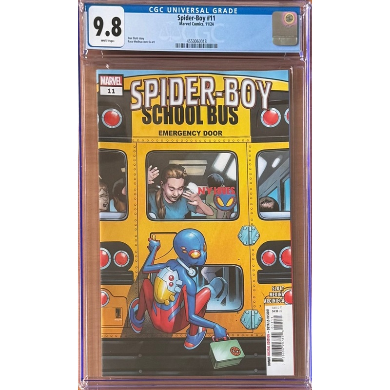 Spider-Boy #11 Paco CGC 9.8 1st new Spider-Girl