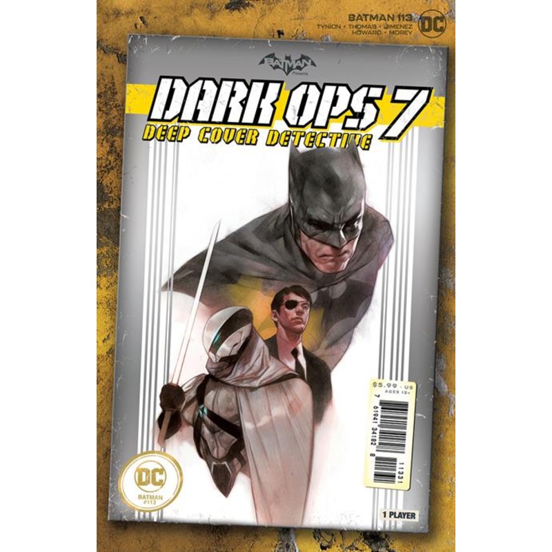 BATMAN (2016) #113 CVR C INC 1:25 BEN OLIVER CARD STOCK VAR (FEAR STATE)