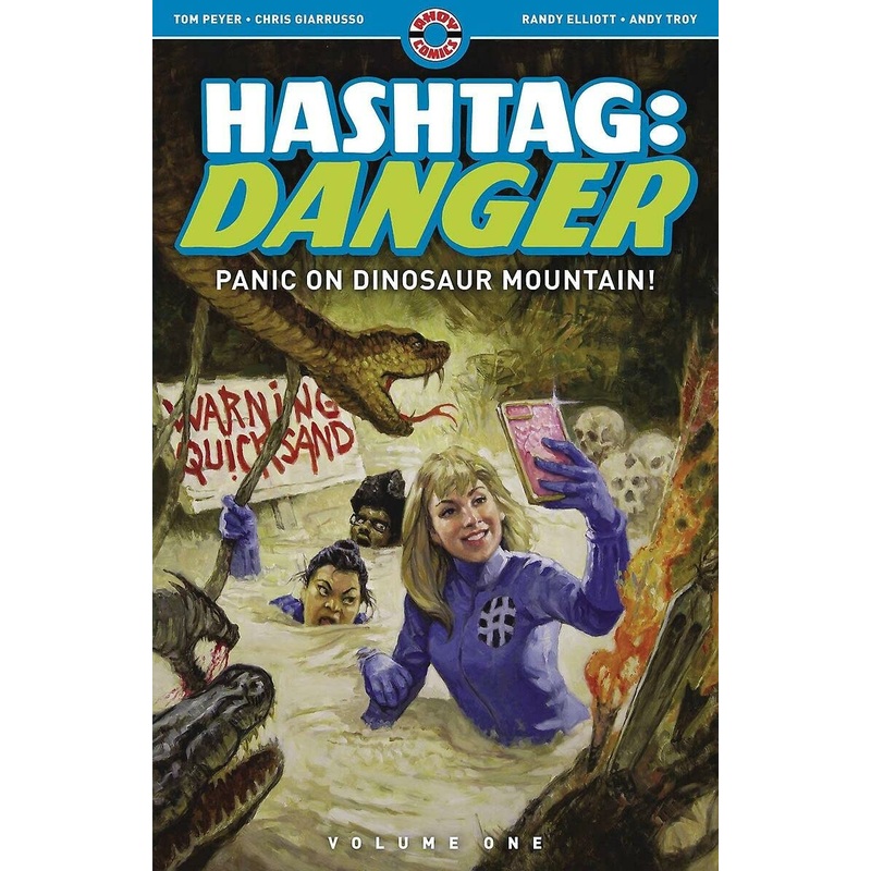 Hashtag Danger TP Vol 01 Panic On Dinosaur Mountain
