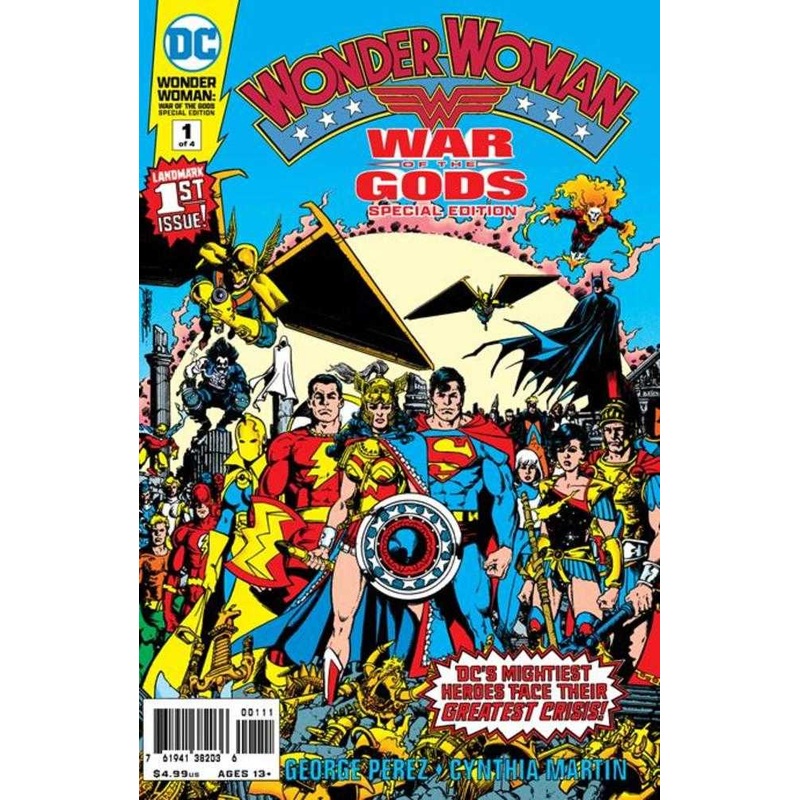 Wonder Woman War Of The Gods Special Edition #1 (Of 4)