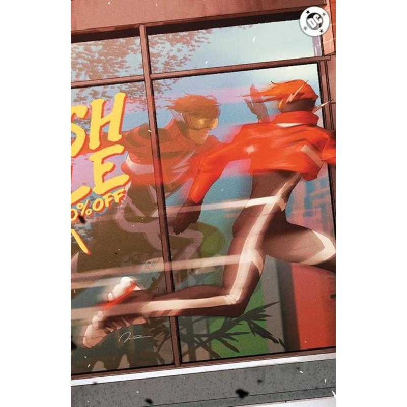 Absolute Flash #1 2nd Print Cover C Gerald Parel Foil Variant