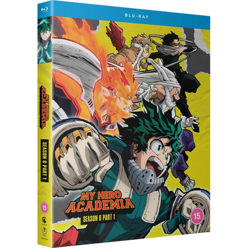 My Hero Academia Complete Season 6 Part 1 – Blu-ray