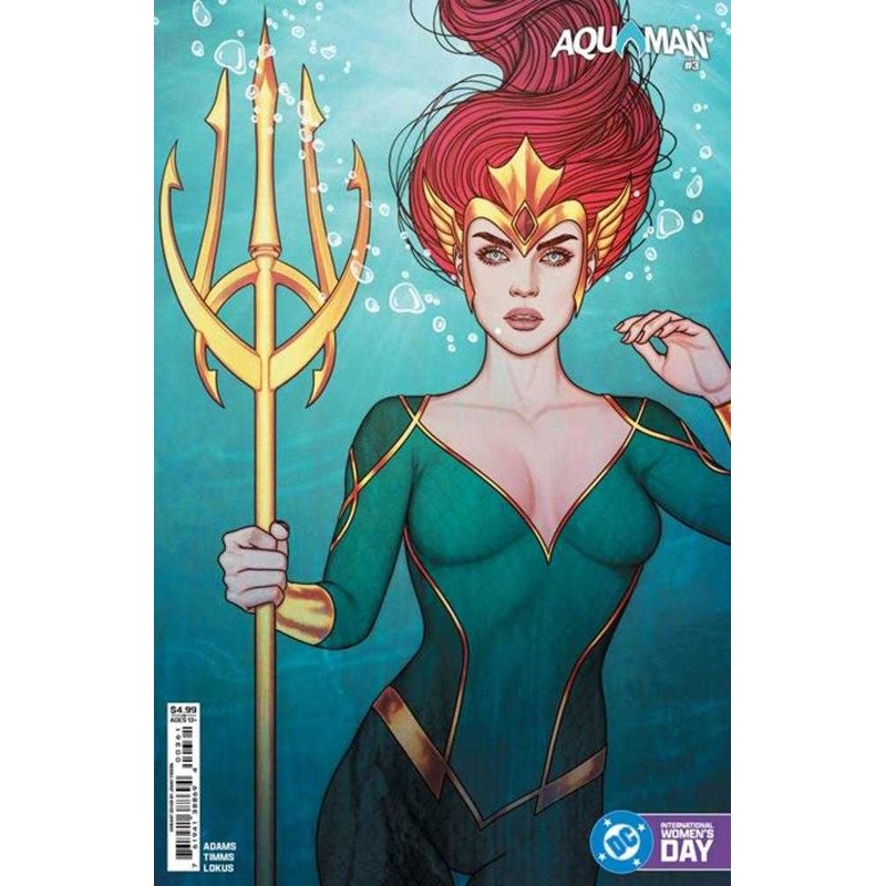 Aquaman #3 Cover E Jenny Frison International Womens Day Mera Card Stock Variant