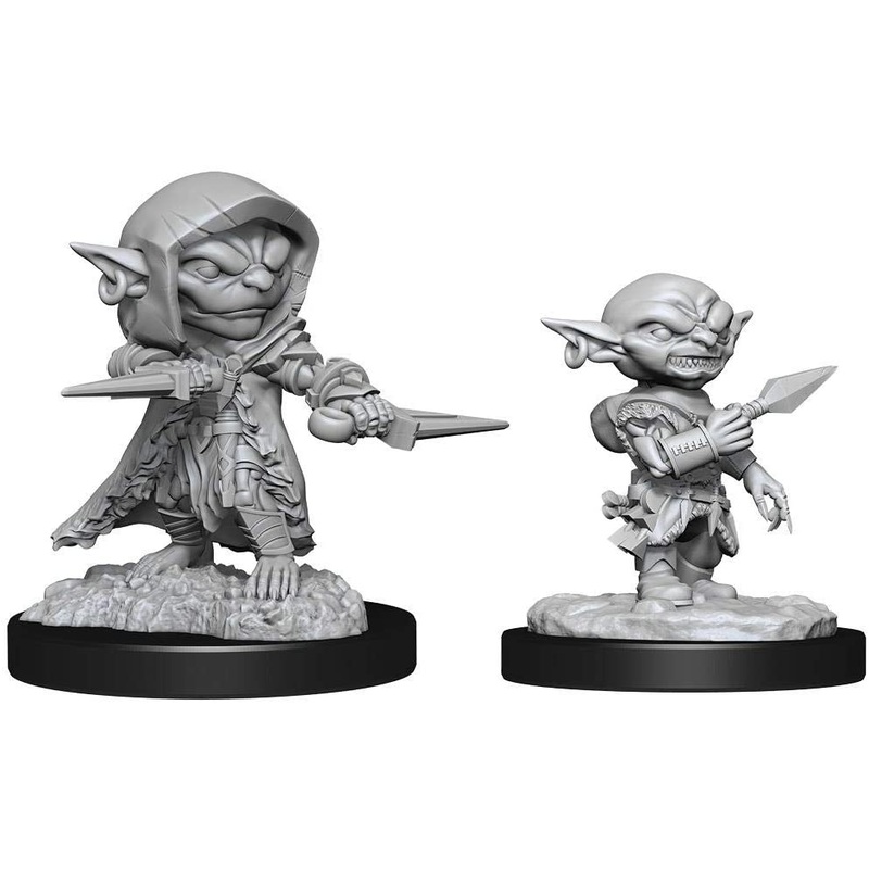 Pathfinder Battles Deep Cuts Unpainted Minis: W13 Male Goblin Rogue