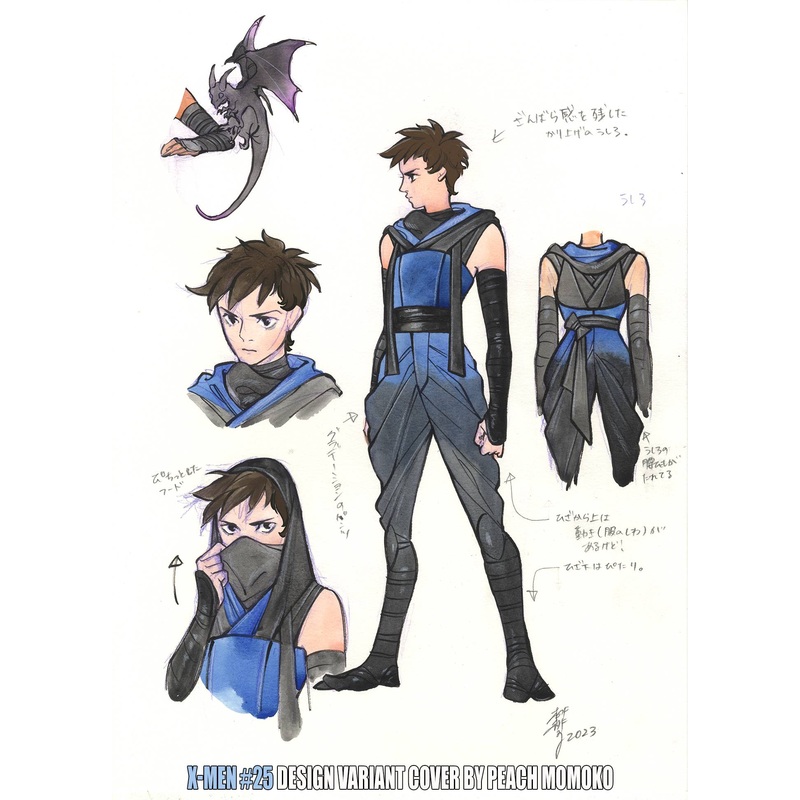 X-MEN (2022) #25 INCV 1:10 MOMOKO SHADOWKAT DESIGN VAR