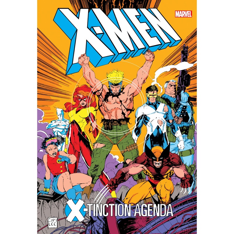 X-MEN: X-TINCTION AGENDA OMNIBUS JIM LEE FINAL STRIKE COVER (Hardcover)