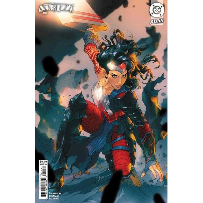 Absolute Wonder Woman #11 Cover C Gerald Parel Card Stock Variant