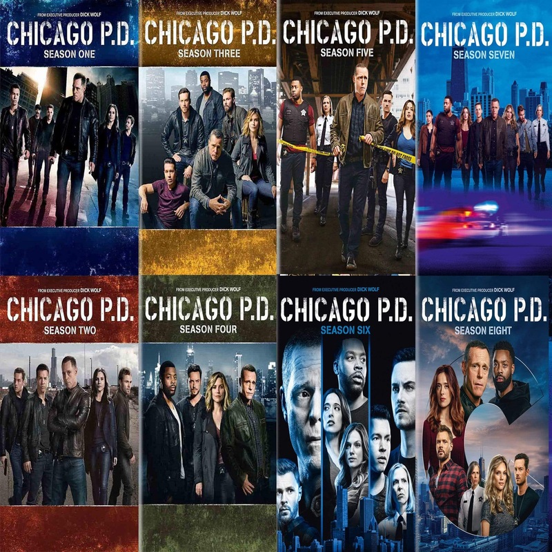 Chicago PD DVD Seasons 1-8 Set