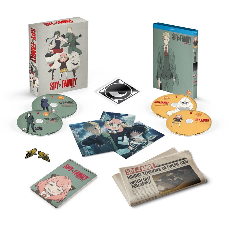 SPY x FAMILY Season 1 Part 2 – Limited Edition DVD/Blu-ray