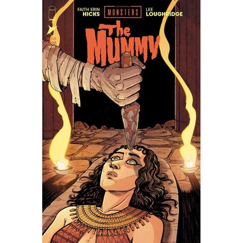 Universal Monsters The Mummy #4 (Of 4) Cover A Faith Erin Hicks