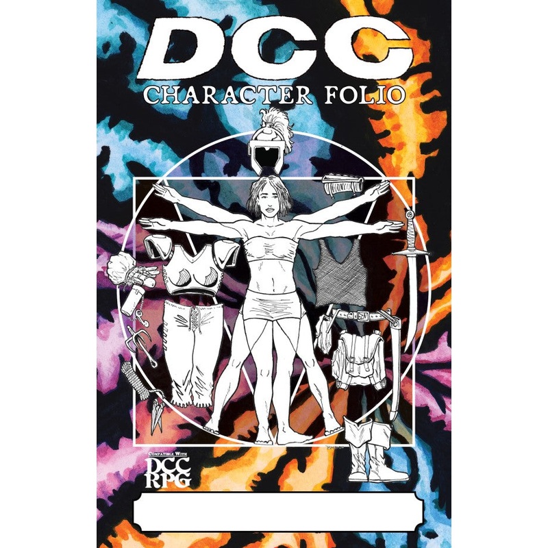Dungeon Crawl Classics: Digest Sized Character Folio