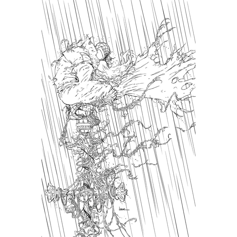SPIDER-MAN REIGN 2 #1 BW PX VARIANT EDITION SDCC 2024